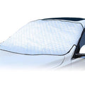 Windshield Protector Against Ice Sun Fit for Small Mid SUVs with Anti-theft Flaps by DailySale