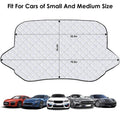 Windshield Protector Against Ice Sun Fit for Small Mid SUVs with Anti-theft Flaps by DailySale