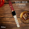Wine, Beer, & Booze HD Apple Watch Band by Affinity Bands