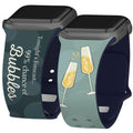 Wine, Beer, & Booze HD Apple Watch Band by Affinity Bands