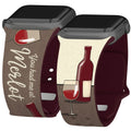 Wine, Beer, & Booze HD Apple Watch Band by Affinity Bands