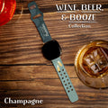 Wine, Beer, & Booze HD Fitbit Versa 3 & Sense 1 Watch Band by Affinity Bands