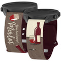 Wine, Beer, & Booze HD Watchband for Samsung, Garmin, Fossil, and More by Affinity Bands