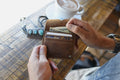 Wing Fold Card Case by Kiko Leather