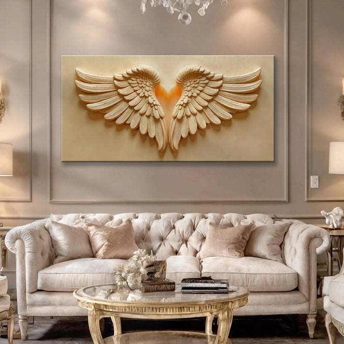 Wings Of Devotion Wall Art by Tailored Canvases