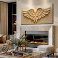 Wings Of Devotion Wall Art by Tailored Canvases