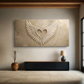 Wings Of Love Abstract Wall Art by Tailored Canvases