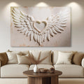Wings of Love Abstract Wall Art II by Tailored Canvases