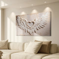 Wings of Love Abstract Wall Art II by Tailored Canvases