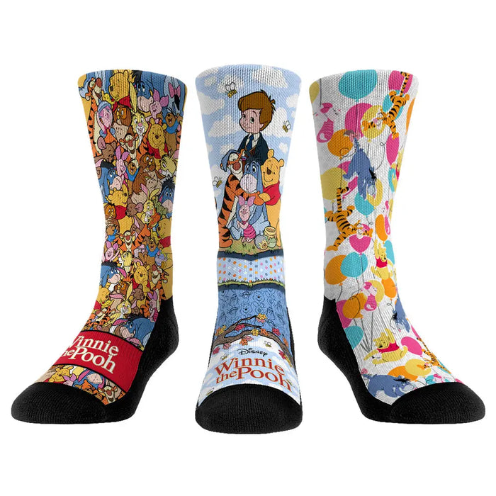 Winnie the Pooh - 3-Pack by Rock 'Em Socks