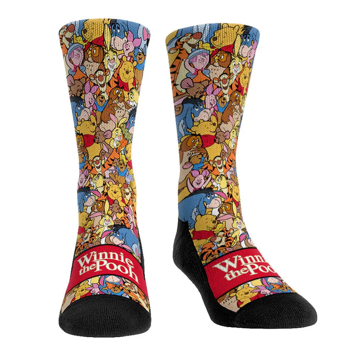 Winnie the Pooh - Stacked Characters by Rock 'Em Socks