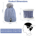 Winter Beanie Hat Scarf Set for Women by DailySale