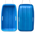 Winter Blue Plastic Snow Sled Boat Shape Sledge by DailySale