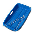 Winter Blue Plastic Snow Sled Boat Shape Sledge by DailySale