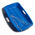 Winter Blue Plastic Snow Sled Boat Shape Sledge by DailySale