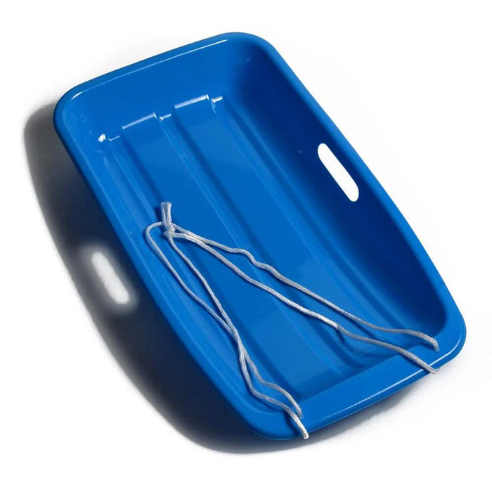 Winter Blue Plastic Snow Sled Boat Shape Sledge by DailySale