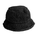 Winter Bucket Hat Women Warm Hats Vintage Faux Fur Fisherman Cap by DailySale