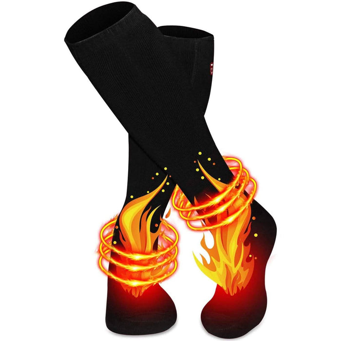 Winter Heating Socks Men and Women Electric Battery Heating Socks Set by DailySale
