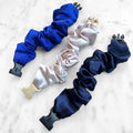Winter Wonderland Bundle - 3-Pack Hanukkah Holiday Buckle Scrunchies - No Snagging, No Tangles by Buckle Scrunchies by RE.STATEMENT