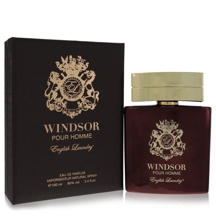 Windsor Pour Homme by English Laundry Eau De Parfum Spray 3.4 oz for Men by Avera Group