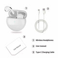 Wireless Bluetooth Earphones with Charging Case by DailySale