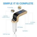 Wireless Bluetooth FM Transmitter Car Kit by DailySale