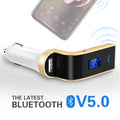 Wireless Bluetooth FM Transmitter Car Kit by DailySale