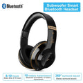 Wireless Bluetooth Headphones Stereo Heavy Bass Earphones Over the Ear Headset by DailySale