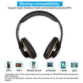 Wireless Bluetooth Headphones Stereo Heavy Bass Earphones Over the Ear Headset by DailySale