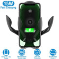 Wireless Car Charger 15W Qi Fast Charging Car Mount by DailySale