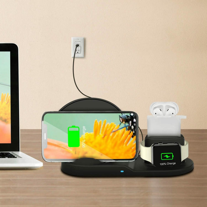 Wireless Charger 10W Fast Charging Station by DailySale