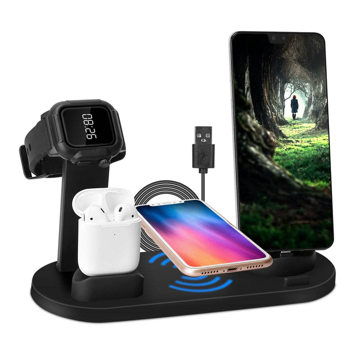 Wireless Charger Dock 4-in-1 10W by DailySale