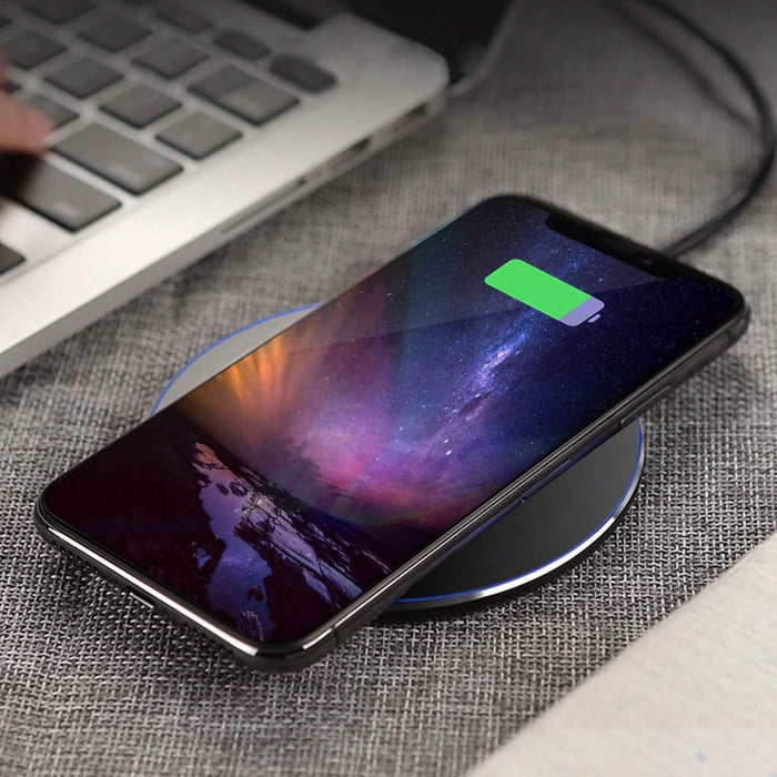 Wireless Charger Qi-Certified Ultra Slim 5W Charging Pad by DailySale