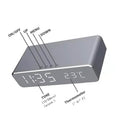 Wireless Charging Digital Alarm Clock by DailySale