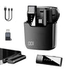 Wireless Clip On Microphone with Charging Case