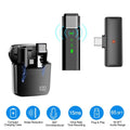 Wireless Clip On Microphone with Charging Case by DailySale