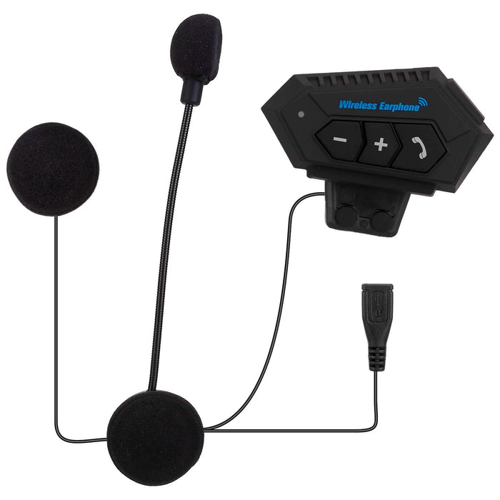Wireless Headset Speaker Motorcycle Helmet Motorbike Headphone by DailySale