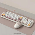 Wireless Keyboard & Mouse Combo - Silent Click, Colorful 104 Keys by Zerodamage Sahara Case LLC