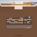Wireless Keyboard - Silent Keys, 104 Keys Full Keyboard by Zerodamage Sahara Case LLC