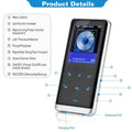 Wireless MP3 Player with Voice Recorder 32G Digital Music HiFi by DailySale