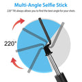 Wireless Selfie Stick Extendable Tripod with Detachable Remote Shutter for 3.5-6.2" Phone by DailySale
