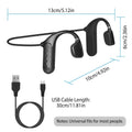 Wireless V5.1 Bone Conduction Earphones with Sensitive Mic by DailySale