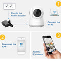 Wireless WIFI Pan Tilt HD Security Network Indoor CCTV IP Camera Night Vision by DailySale