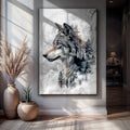 Wolf Double Exposure Wall Art by Tailored Canvases