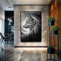 Wolf Double Exposure Wall Art II by Tailored Canvases