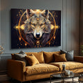 Wolf Head Wall Art by Tailored Canvases