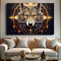 Wolf Head Wall Art by Tailored Canvases