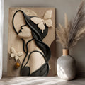 Woman's Delicate Lines Wall Art by Tailored Canvases