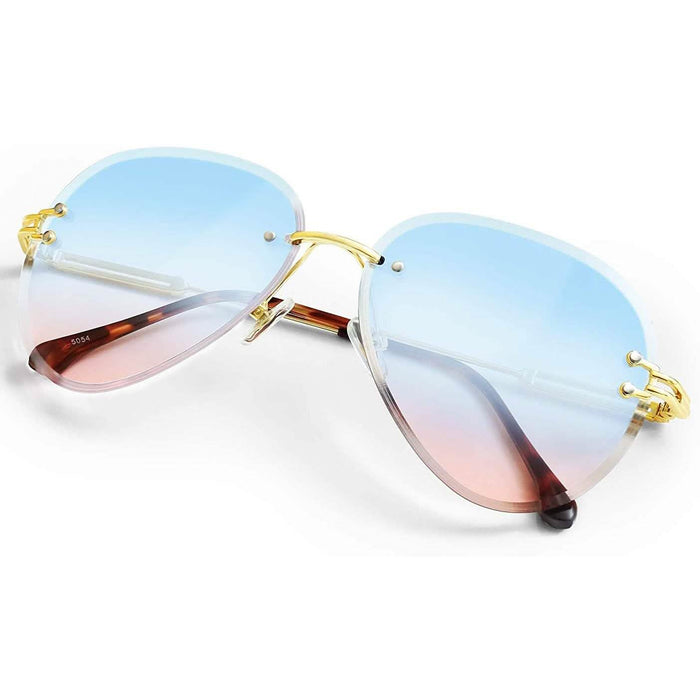 Women Aviation Polycarbonate UV 400 Sunglasses by DailySale