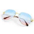 Women Aviation Sunglasses - Polycarbonate UV 400 Adjustable Legs by DailySale